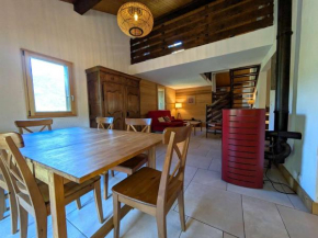 Chalet rénové 12 pers, 5 ch, parking, poêle, sud-ouest - FR-1-342-321